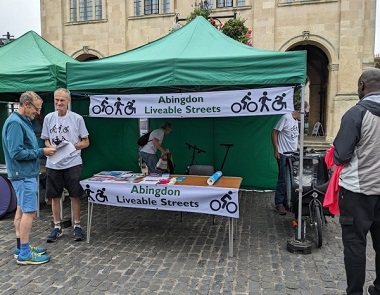 Abingdon Liveable Streets stall