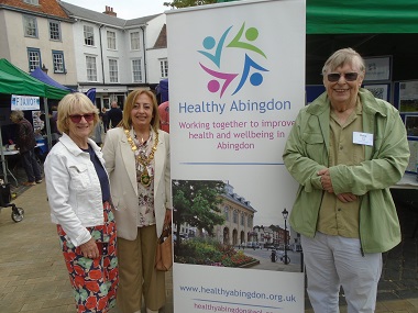 Mayer with Healthy Abingdon
